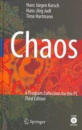 book Chaos : a program collection for the PC; with many numerical experiments and a CD-ROM