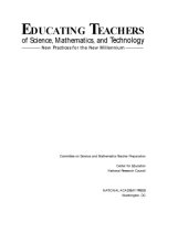 book Educating Teachers of Science, Mathematics, and Technology : New Practices for the New Millennium