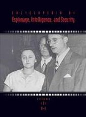 book Encyclopedia of espionage, intelligence, and security  Vol 1 [A-E]