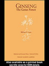 book Ginseng : the genus Panax