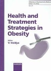 book Health and Treatment Strategies in Obesity. Vol. 27