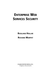 book Enterprise Web services security