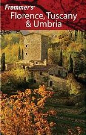 book Frommer's Florence, Tuscany & Umbria