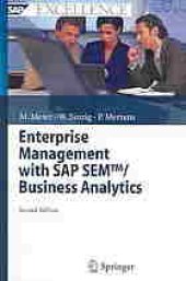 book Enterprise management with SAP SEM/business analytics