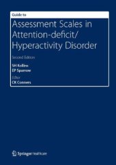 book Guide to assessment scales in Attention-deficit/Hyperactivity disorder