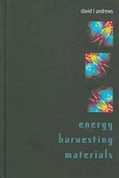 book Energy harvesting materials