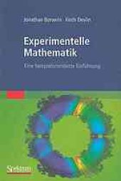 book Experimetelle mathematik : eine beispielorientierte Einführung