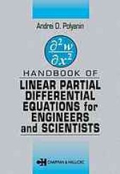 book Handbook of linear partial differential equations for engineers and scientists  [missing CH 1-3]