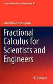 book Fractional calculus for scientists and engineers