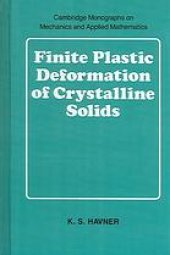 book Finite plastic deformation of crystalline solids