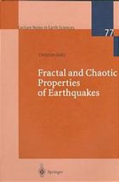 book Fractal and chaotic properties of earthquakes