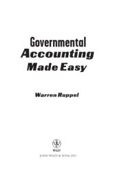 book Governmental accounting made easy