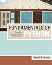 book Fundamentals of Python : from first programs through data structures