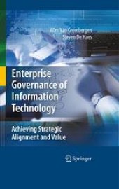 book Enterprise Governance of Information Technology: Achieving Strategic Alignment and Value