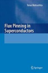 book Flux pinning in superconductors