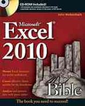 book Excel 2010 bible