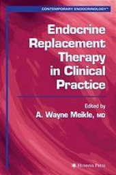 book Endocrine replacement therapy in clinical practice