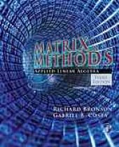 book Matrix methods : applied linear algebra