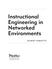 book Instructional engineering in networked environments