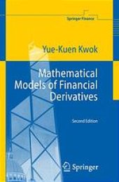 book Mathematical models of financial derivatives