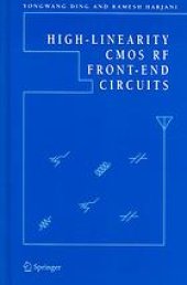 book High-linearity CMOS RF front-end circuits