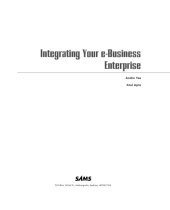 book Integrating your e-business enterprise