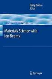 book Materials science with ion beams