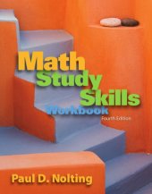 book Math study skills workbook : your guide to reducing text anxiety and improving study strategies