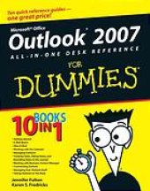 book Outlook 2007 all-in-one desk reference for dummies