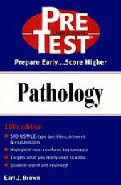 book Pathology : PreTest self-assessment and review