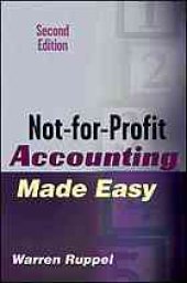 book Not-for-profit accounting made easy