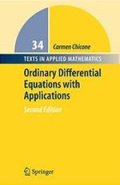 book Ordinary differential equations with applications