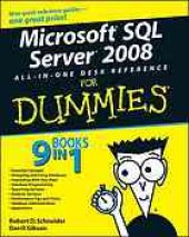 book Microsoft SQL Server 2008 all-in-one desk reference for dummies