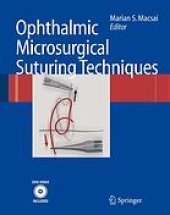 book Ophthalmic microsurgical suturing techniques