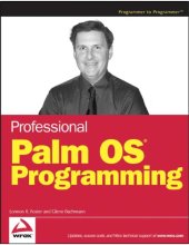 book Professional Palm OS programming