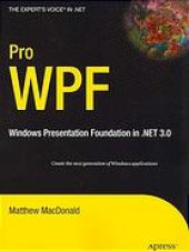 book Pro WPF : Windows Presentation Foundation in .NET 3.0