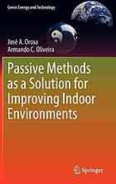 book Passive Methods As a Solution for Improving Indoor Environments