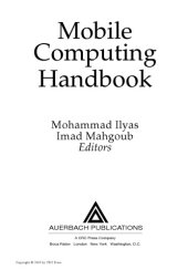 book Mobile computing handbook