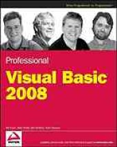 book Professional Visual Basic 2008