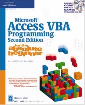 book Microsoft Access VBA programming for the absolute beginner