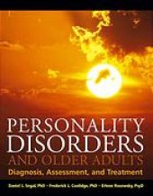 book Personality disorders and older adults : diagnosis, assessment, and treatment