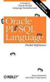 book Oracle PL/SQL language : pocket reference