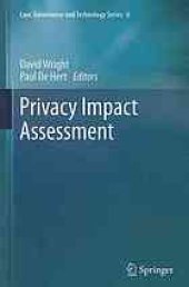 book Privacy impact assessment