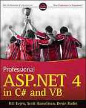 book Professional ASP.NET 4 in C[and VB