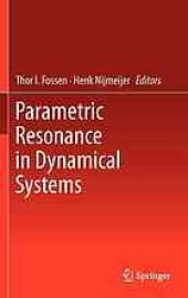 book Parametric resonance in dynamical systems