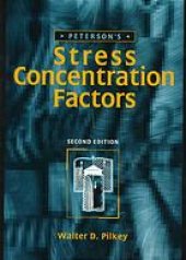 book Peterson's stress concentration factors