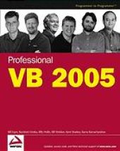 book Professional Visual Basic 2005