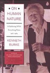 book On human nature : a gathering while everything flows, 1967-1984