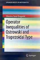 book Operator inequalities of Ostrowski and trapezoidal type