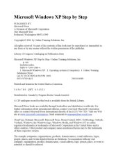 book Microsoft Windows XP step by step